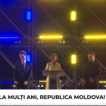 Maia Sandu, Nicușor Dan și Volodimir Zelenski, alături de cetățeni în PMAN: mesaje de unitate și pace
