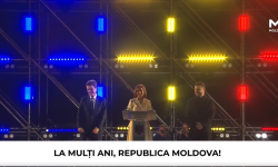Maia Sandu, Nicușor Dan și Volodimir Zelenski, alături de cetățeni în PMAN: mesaje de unitate și pace