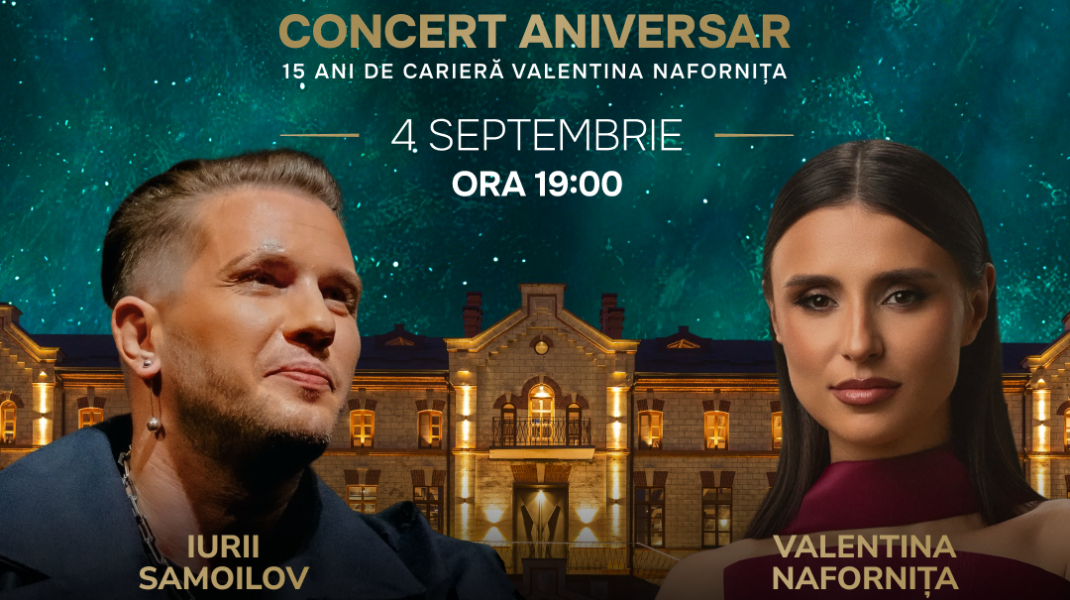 VinOpera 2026 se apropie: Valentina Nafornița, Iurii Samoilov și o seară de operă la Castel Mimi