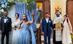 Nuntă cu tradiții din două lumi! Indianul Balagi s-a căsătorit cu o moldoveancă