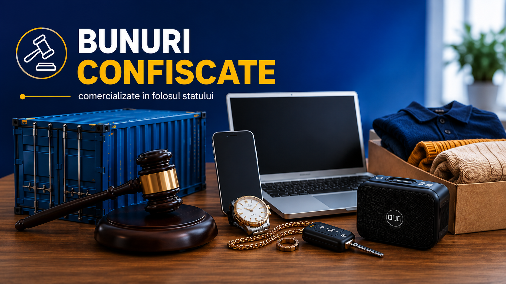 Bunuri confiscate în valoare de peste 140 mii de lei, vândute de Serviciul Fiscal de Stat în luna iulie