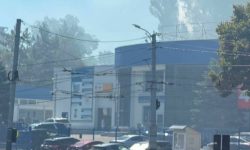 VIDEO Flăcări pe strada Muncești din capitală. Ce arde