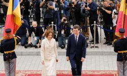 VIDEO Președintele României a ajuns la Chișinău