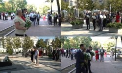 VIDEO De Ziua Limbii Române, Primăria municipiului Chișinău a adus un omagiu poeților și scriitorilor