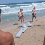 Dronă rusească pe litoralul Bulgariei? Aparatul a fost adus de valuri la Primorsko