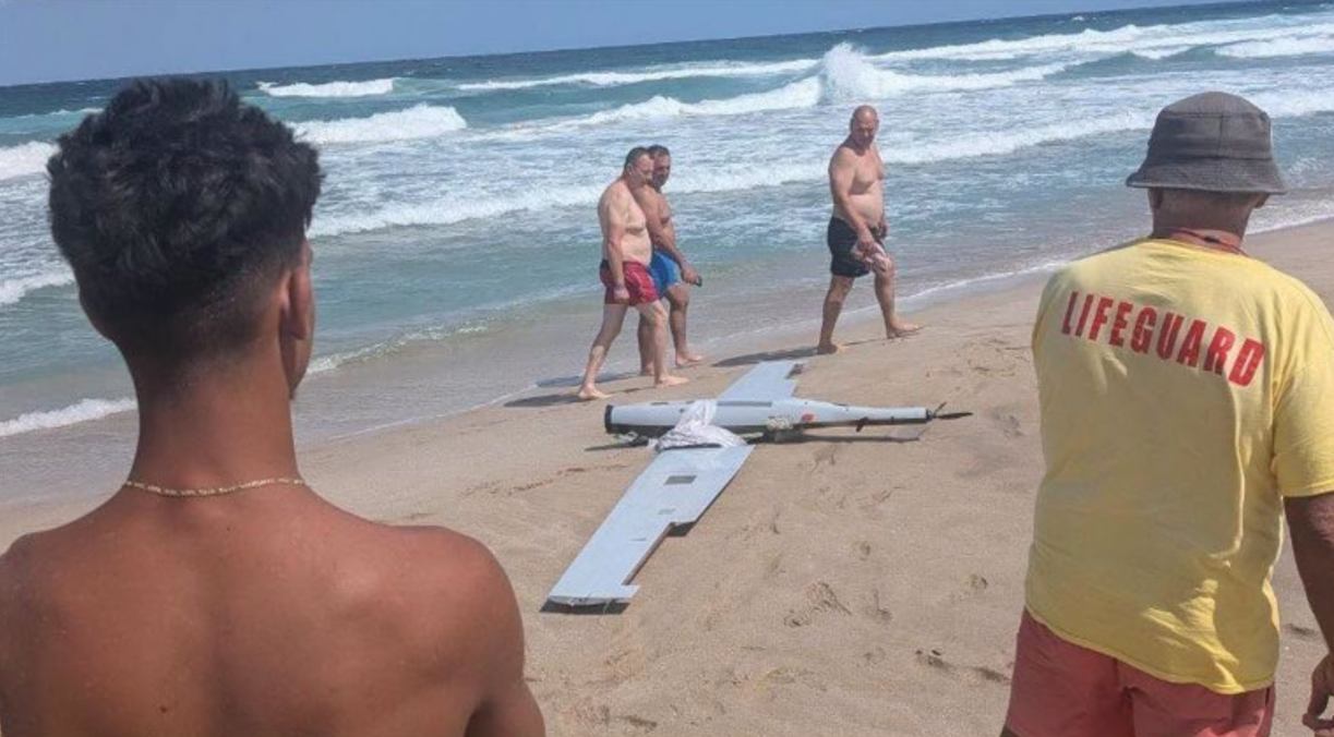 Dronă rusească pe litoralul Bulgariei? Aparatul a fost adus de valuri la Primorsko