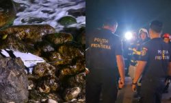 Fragment de dronă, găsit lângă Cazinoul din Constanța. Polițiștii l-au scos dintre pietre