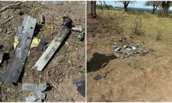 Obiect asemănător unei drone, căzut la Crocmaz. Specialiștii analizează fragmentele