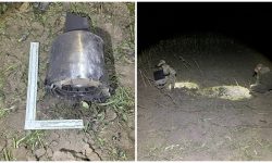 Crater de 2 metri și fragmente de dronă-rachetă la Talmaza. Ce spune Poliția