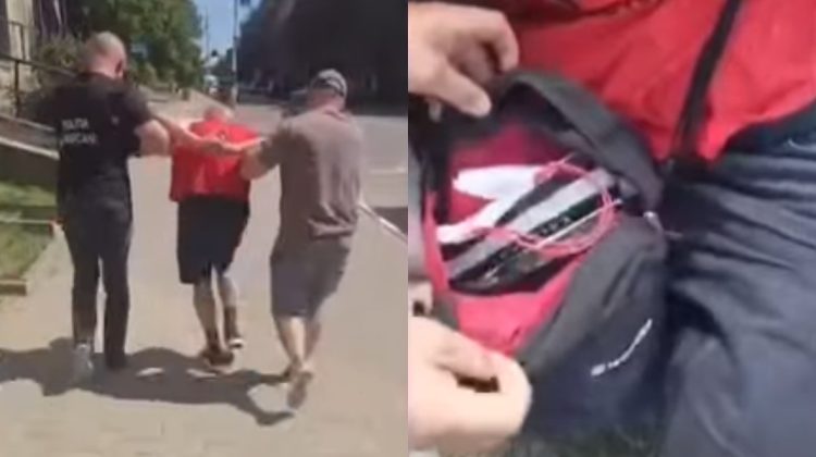 VIDEO Femeie de 70 de ani, la un pas să rămână fără o sumă mare de bani. Escrocul a fost reținut