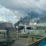 VIDEO Explozie și incendiu la o uzină chimică din Rusia. Sunt circa 100 de victime și cel puțin un mort