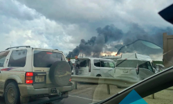 VIDEO Explozie și incendiu la o uzină chimică din Rusia. Sunt circa 100 de victime și cel puțin un mort