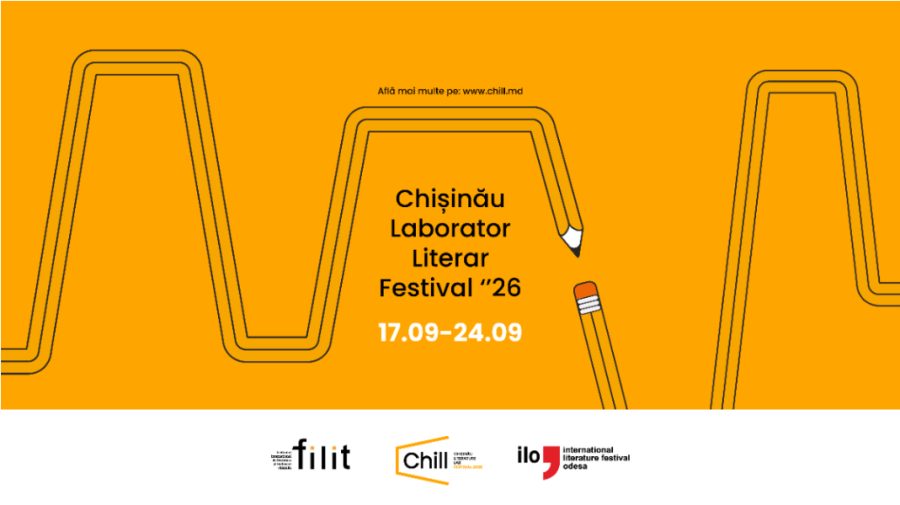 CHILL 2026: Chișinăul se transformă într-un spațiu internațional dedicat literaturii contemporane