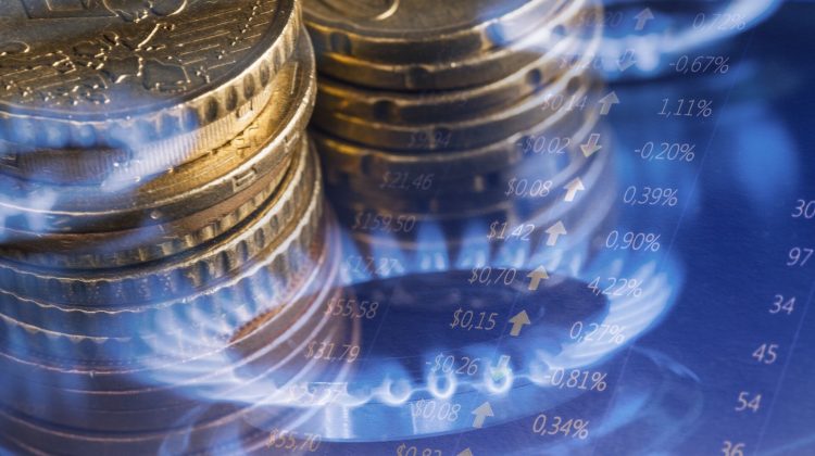 Gazele se scumpesc din nou în Europa: Prețul ajunge aproape de 70 de euro/MWh