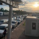 Timpi mari de așteptare la frontiera Giurgiulești–Galați. Cauza: o defecțiune la alimentarea cu energie