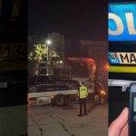 Șoferul unui BMW a rămas fără automobil. Conducea agresiv și fără revizia tehnică valabilă