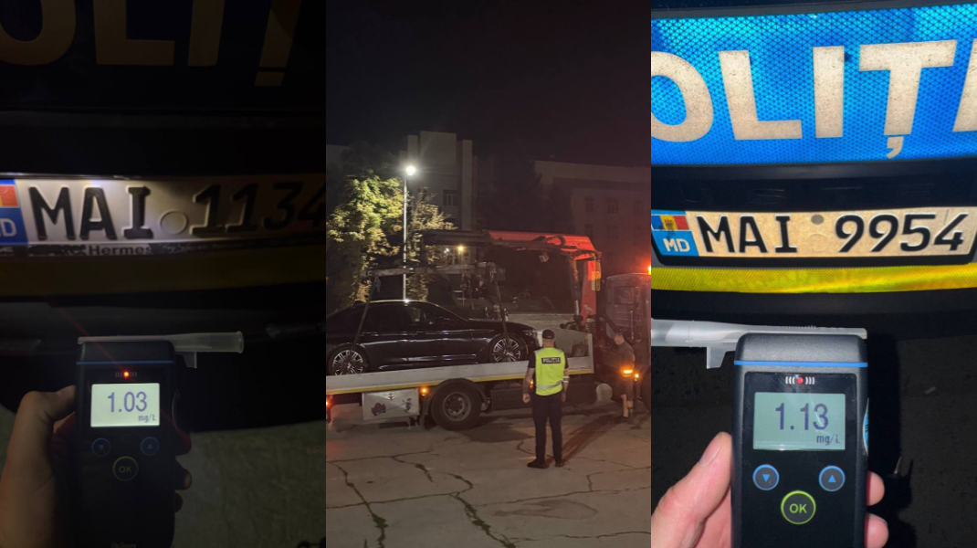 Șoferul unui BMW a rămas fără automobil. Conducea agresiv și fără revizia tehnică valabilă