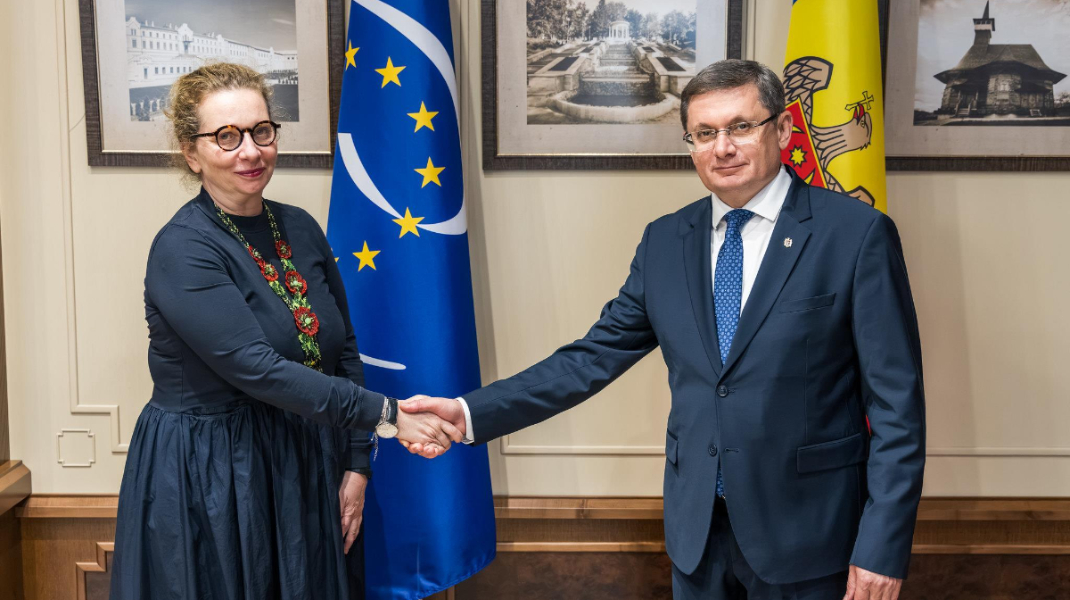 Igor Grosu s-a întâlnit cu noua șefă a Oficiului Consiliului Europei la Chișinău. Despre ce au discutat