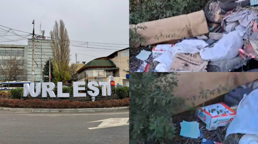 Un teren cu viță-de-vie din Durlești, transformat în groapă de gunoi: „Aduc diferit hlam ce nu le trebuie pe acasă”