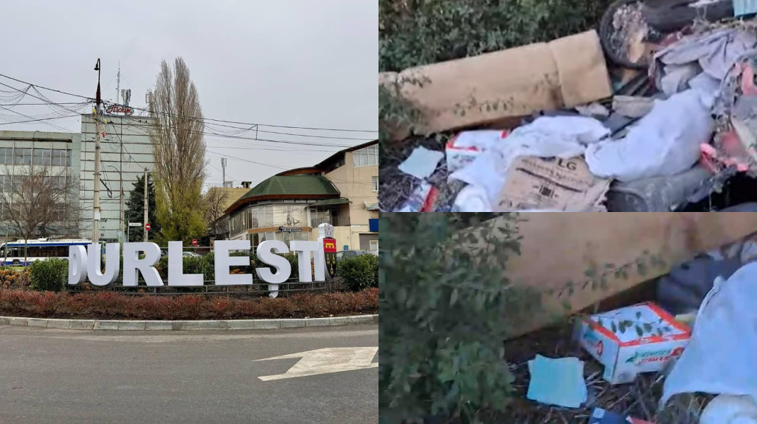 Un teren cu viță-de-vie din Durlești, transformat în groapă de gunoi: „Aduc diferit hlam ce nu le trebuie pe acasă”