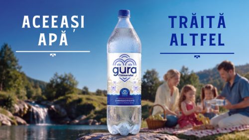 Aceeași apă. Trăită altfel. Gura Căinarului te invită să o redescoperi într-un ambalaj nou