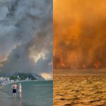 Noapte de coșmar în Halkidiki. Peste 300 de turiști evacuați pe mare