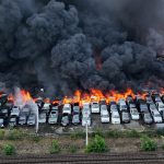 Incendiu puternic în apropiere de Paris. Două piste ale aeroportului Charles de Gaulle au fost închise