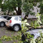 Salvatorii, mobilizați la Ungheni pentru înlăturarea consecințelor furtunii la Ungheni