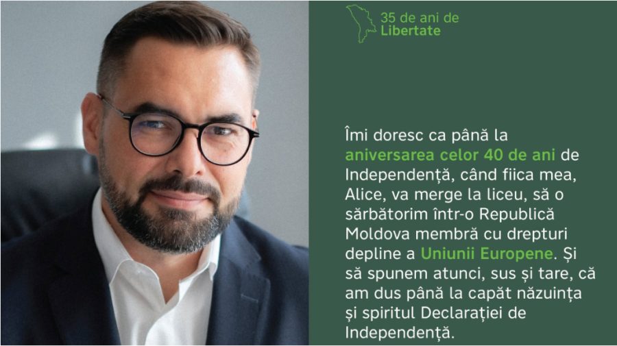 Editorial de Iulian Groza: Independența noastră are o singură adresă
