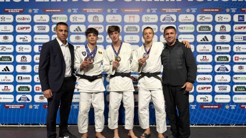 Performanță pentru Moldova la Riga: Aur și trei medalii de bronz la Europenele de Judo Ne-Waza