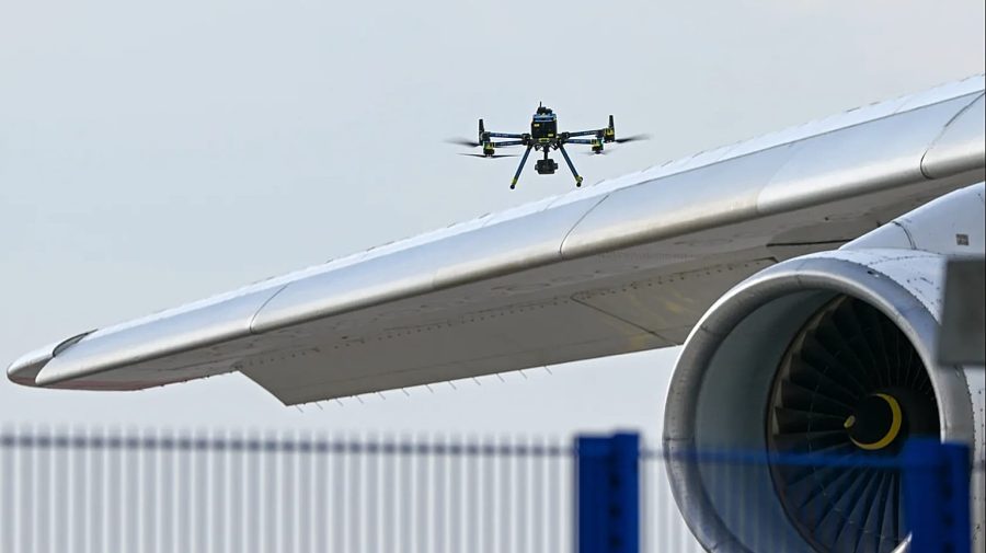 Un nou incident cu dronă la Leipzig. Un aparat de zbor cu explozibil, descoperit lângă un avion ucrainean cu muniție