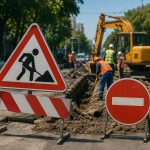 Trafic restricționat pe strada Cetatea Albă din Chișinău. Lucrările vor dura aproape o lună