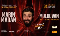 Primul spectacol de comedie socială din Moldova. Marin Madan te invită la Solo stand up show marca Marin Madan – Moldovan