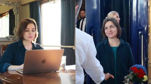 Maia Sandu se află la Kiev de ziua Independenței Ucrainei