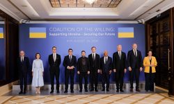 Maia Sandu, la Kiev: „Fiecare dronă doborâtă de Ucraina înseamnă un pericol mai mic pentru satele noastre”