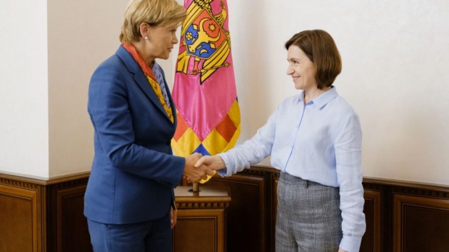 Sprijin pentru instituții, energie și digitalizare: Maia Sandu s-a întâlnit cu ministra de externe a Letoniei