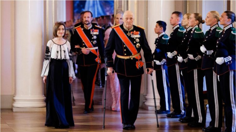 „Îmi voi aminti mereu cu căldură”. Maia Sandu, mesaj de condoleanțe după moartea Regelui Harald al Norvegiei