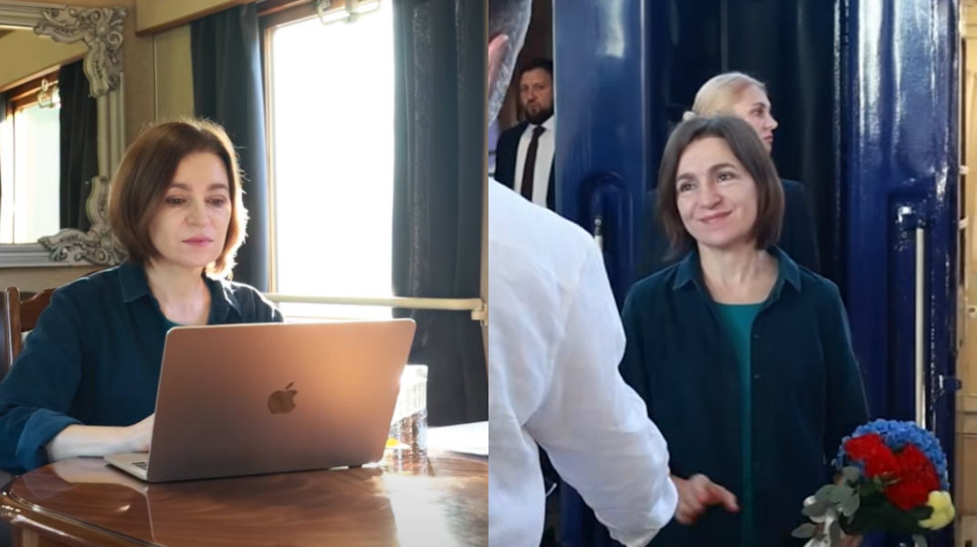 Maia Sandu se află la Kiev de ziua Independenței Ucrainei