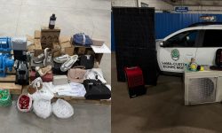 Mărfuri de peste 300 de mii de lei, fără acte, depistate în două mijloace de transport