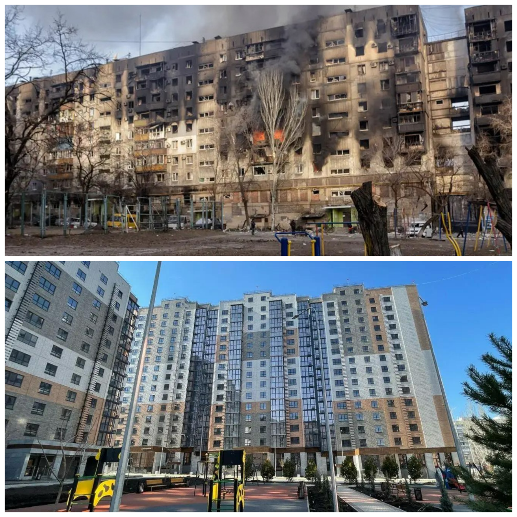 Mariupolul distrus de război se umple de blocuri noi: Rușii cumpără locuințe în orașul ucrainean ocupat