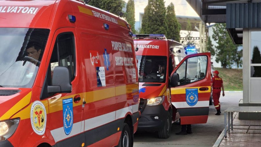 Un moldovean, adus în țară de un echipaj SMURD. A suferit un accident vascular în Austria
