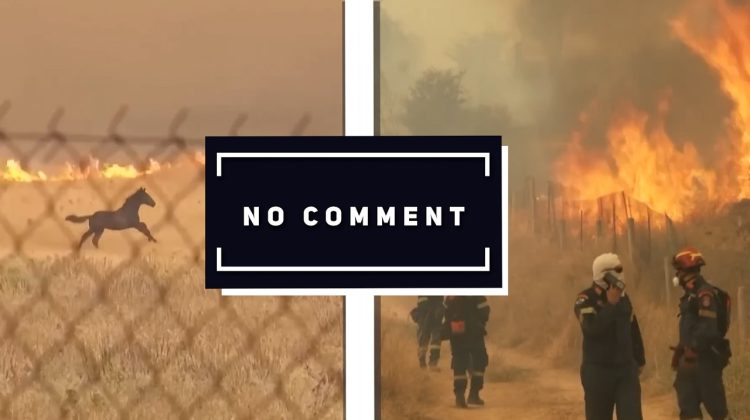 NO COMMENT | GRECIA LUPTĂ CU UN NOU VAL DE INCENDII