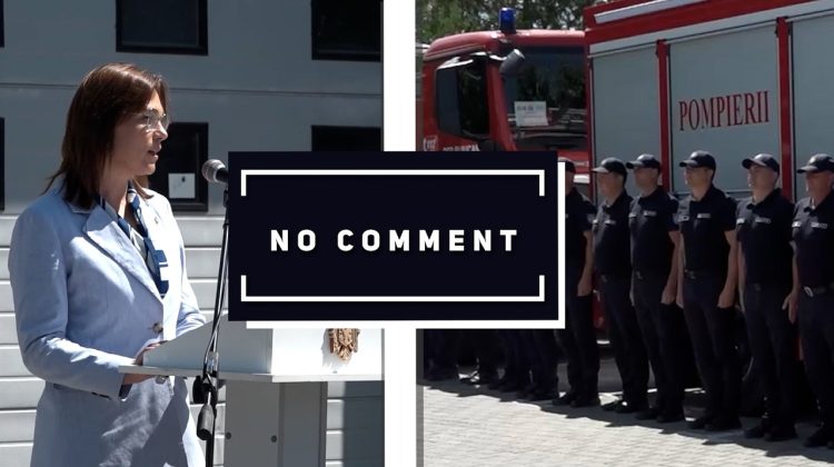 NO COMMENT | CEREMONIA DE ÎNTÂMPINARE A POMPIERILOR MOLDOVENI, DISLOCAȚI ÎN MISIUNE ÎN GRECIA