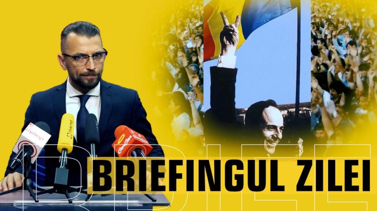 BRIEFINGUL ZILEI: Ediție specială dedicată celor 35 de ani de independență ai Republicii Moldova