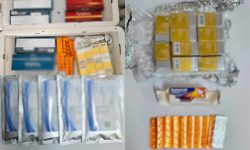 Preparate injectabile și 100 de comprimate, ascunse într-un colet. Acestea urmau să ajungă în Israel