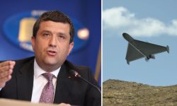 Drona care a traversat Moldova, doborâtă în România. A fost interceptată de un F-18 spaniol