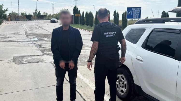 Are de executat 18 luni de închisoare în Germania. Un moldovean, reținut la frontieră