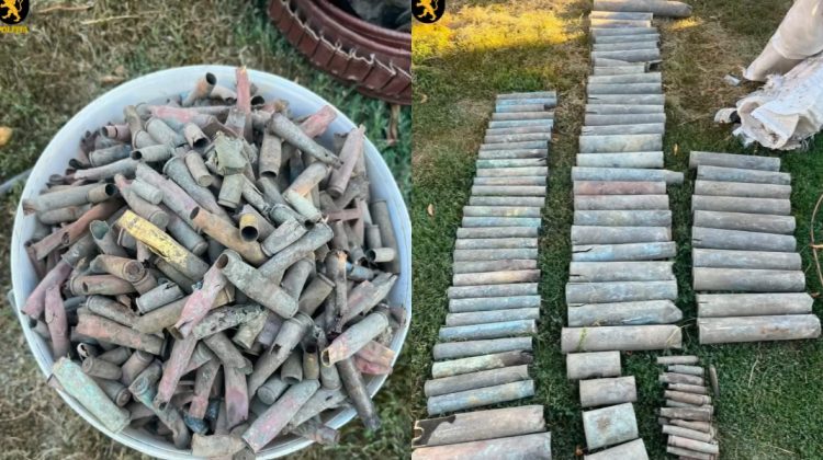 Descoperire periculoasă într-o locuință din Hâncești. Proprietarul, suspectat de deținerea ilegală a armelor