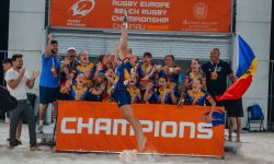 Premieră! Naționala feminină a Moldovei, campioană europeană la rugby pe plajă