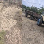 Razii într-o localitate din raionul Leova. Doi bărbați au extras ilegal nisip și l-au dus acasă